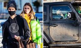 Cậu thứ nhà Becks lái xe tiền tỷ đưa bạn gái đi chơi, dân mạng thi nhau mỉa mai 