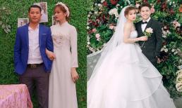 Chụp ảnh cùng cô dâu, ông bố trẻ trung khiến ai cũng tưởng nhầm là chú rể