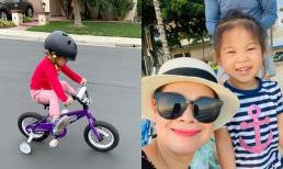 Thanh Thảo “dở khóc dở cười” kể chuyện con gái mới 2 tuổi đã cực ngầu, hết lái xe điệu nghệ còn đam mê trò chơi mạo hiểm 