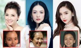 Quen nhìn dung mạo đẹp long lanh sau khi trang điểm, netizen 'ngã ngửa' với mặt mộc của mỹ nhân Hoa ngữ