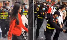 'Thuốc độc phòng vé' Cảnh Điềm bị chê phô trương khi có tới hàng chục nhân viên an ninh hộ tống