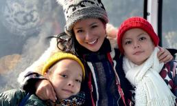 Diva Hồng Nhung đưa cặp song sinh Tôm - Tép đi du lịch Sa Pa 