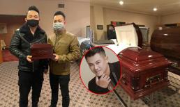 Hàn Thái Tú chia sẻ hình ảnh tất bật chuẩn bị tang lễ tại Mỹ cho nam ca sĩ Vân Quang Long