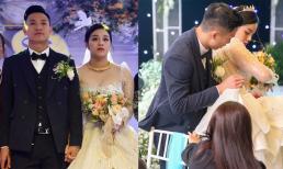 Bùi Tiến Dũng tổ chức đám cưới tại Hà Tĩnh, giải nguy cho vợ trước sự cố váy áo