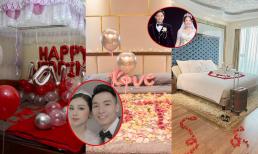 Những căn phòng tân hôn lãng mạn và sang trọng của sao Việt: Người trang trí ở biệt thự, người làm khách sạn 6 sao