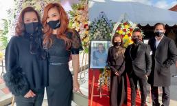 Dàn sao Việt và vợ cố nghệ sĩ Chí Tài đã đến tiễn biệt nhạc sĩ Lam Phương lần cuối tại Mỹ