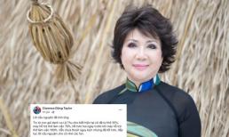 Sức khoẻ của danh ca Lệ Thu đã có chuyển biến tốt hơn