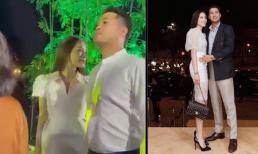 Lọt vào ống kính team qua đường, Phillip Nguyễn và Linh Rin tay trong tay không rời đầy mật ngọt yêu đương