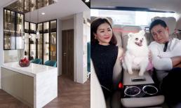 Vừa mạnh tay chi 20 tỷ mua đất trên Đà Lạt, diễn viên Kiều Linh - Mai Sơn khoe căn hộ ở Sài Gòn đã hoàn thành