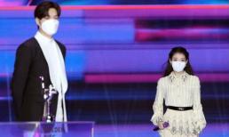 Khoảnh khắc ấn tượng tại lễ trao giải Golden Disc Awards: Lee Min Ho và IU đẹp xuất sắc khi chung khung hình 