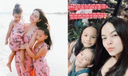 Đi ăn với hai con, Phạm Quỳnh Anh bị công an giao thông kiểm tra nồng độ cồn