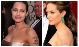 Sao Hollywood và những câu chuyện 'muối mặt' sau khi xăm hình