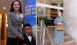 Lên đồ đi chơi, vợ cầu thủ Duy Mạnh chẳng cần khoe đường cong cũng gây nhiều chú ý vì chi tiết này