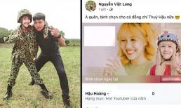 Mũi trưởng Long kêu gọi bình chọn cho Hậu Hoàng - Fan không 'đẩy', 'thuyền' cũng tự trôi