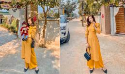 Lên đồ đi ăn cưới, vợ Văn Đức được khen xinh đẹp hơn cả thời chưa chồng