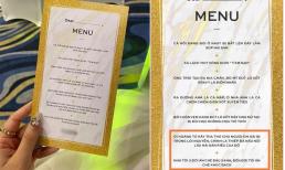 Thực đơn tiệc cưới độc lạ 'bắt trend' khiến dân mạng cười bò