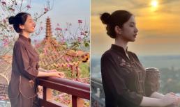 'Tình tin đồn' của chồng cũ Lệ Quyên - Cẩm Đan lên chùa cầu bình an sau ồn ào không đáng có