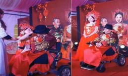 Cụ ông 80 tuổi ngồi xe lăn cưới cô dâu xinh đẹp kém 42 tuổi khiến ai cũng trầm trồ