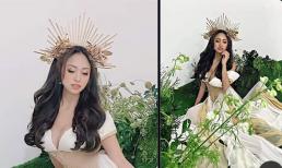 Thoát xác khỏi hình ảnh 'ngoan hiền' thường thấy, Vân Hugo 'chơi lớn' với màn hóa thân thành 'thần tiên tỷ tỷ' khoe khéo vòng một cực hút mắt