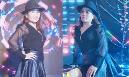 Đã lên chức bà ngoại, Lê Thị Dần vẫn mặc váy ngắn cũn khiến dân tình không quen mắt