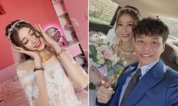Cầu thủ Văn Dũng tổ chức đám cưới với vợ hot girl Vóc Đỗ