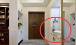 Đừng chỉ biết đặt tủ giày, dạy cho bạn hiệu ứng thiết kế lối vào nhà chung cư tốt hơn gấp mười lần