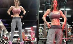 Nữ y tá 'mặt thiên thần, body lực sĩ' gây sốt với thân hình cực chuẩn sau 3 tháng sinh nở