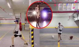 Diệu Nhi 'lầy lội' làm clip dưới hầm xe giống Ngọc Trinh