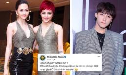 Chị gái Thiều Bảo Trâm có phản ứng mỉa mai trước màn tâm sự trên sân khấu của Sơn Tùng: 'Nên khóc hay nên cười'