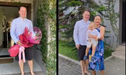 Chồng cũ Diva Hồng Nhung đón sinh nhật bên vợ doanh nhân và con trai