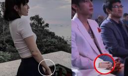 Cư dân mạng tiếp tục soi Sơn Tùng tháo đồng hồ đôi với Thiều Bảo Trâm, thay thế bằng vòng đôi với Hải Tú tại sự kiện