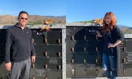 Tròn 49 ngày Chí Tài qua đời, em trai ruột và vợ cũ Bằng Kiều đến thăm mộ: 'Hôm sau chúng em đến thăm anh nhé'