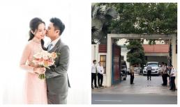 Choáng với 'hàng rào' bảo vệ và dàn siêu xe nhà Phan Thành trước đám cưới