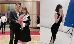 Bà xã khoe eo thon sau 2 tháng sinh con, Mạc Văn Khoa bình luận bất ngờ