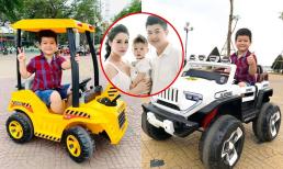 Cùng hội ngộ đưa con trai đi chơi nhưng Nhật Kim Anh và chồng cũ quyết không đứng chung khung hình