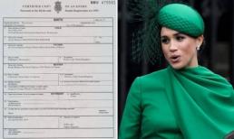 Meghan cố tình đổ lỗi cho Hoàng gia Anh về việc sửa đổi giấy khai sinh của con trai