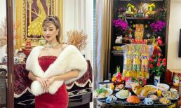 Sao Việt làm mâm cỗ cúng Ông Công Ông Táo