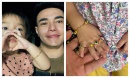 Đeo vàng đầy người, con gái Lê Dương Bảo Lâm bật khóc vì áp lực