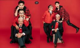 Jun Phạm khoe ảnh chụp cùng anh trai và bố, hóa ra lý do anh chàng sở hữu vẻ ngoài điển trai là đây