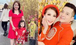 Hoàng Anh khoe ảnh vui vẻ diện áo dài Tết bên 'tình tin đồn', vợ cũ một mình đưa con gái đi dạo chợ hoa