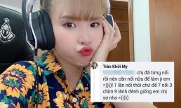 Bị chê hết thời, Khởi My gay gắt đáp trả antifan: “Chị đã từng nổi rồi nên cần nổi nữa làm gì em”