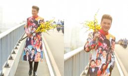 Đàm Vĩnh Hưng diện áo dài hình NSƯT Hoài Linh, Lệ Quyên đi khắp 3 miền 