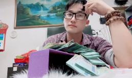 Hà Trí Quang khoe số tiền dành để ăn Tết, loạt sao Việt đua nhau khen giàu