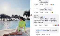 Bị netizen nghi ngờ 'lộ hàng', Khổng Tú Quỳnh lên tiếng phản pháo cực 'căng'