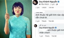 Duy Khánh phản pháo cực gắt khi bị hỏi về giới tính