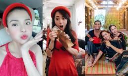 Dàn sao Việt chưng diện đi chúc Tết ngày đầu năm 2021 thế nào?