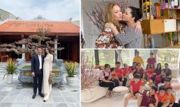 Mùng 1 Tết, sao Việt đi đâu, làm gì?