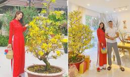 Vợ chồng Thủy Tiên - Công Vinh đăng ảnh đón Xuân trong biệt thự, cựu cầu thủ được 'khen' nhờ chi tiết giản dị này 