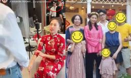 Tóc Tiên sang nhà Ngô Thanh Vân chúc Tết, vô tình để lộ khung hình Huy Trần đang ở chung