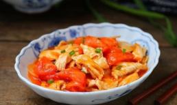 Món thanh nhẹ ít béo, gà sốt cà chua, chua ngọt vừa miệng 